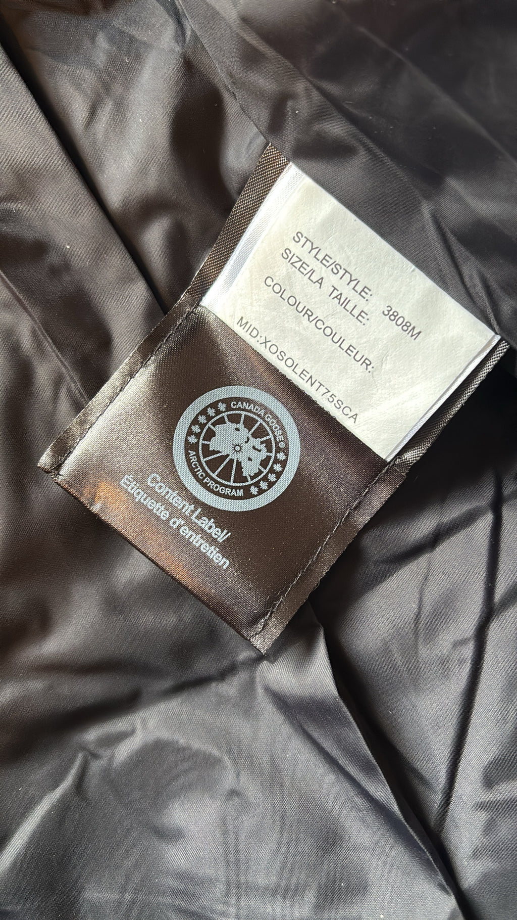 CG whydham coat black badge